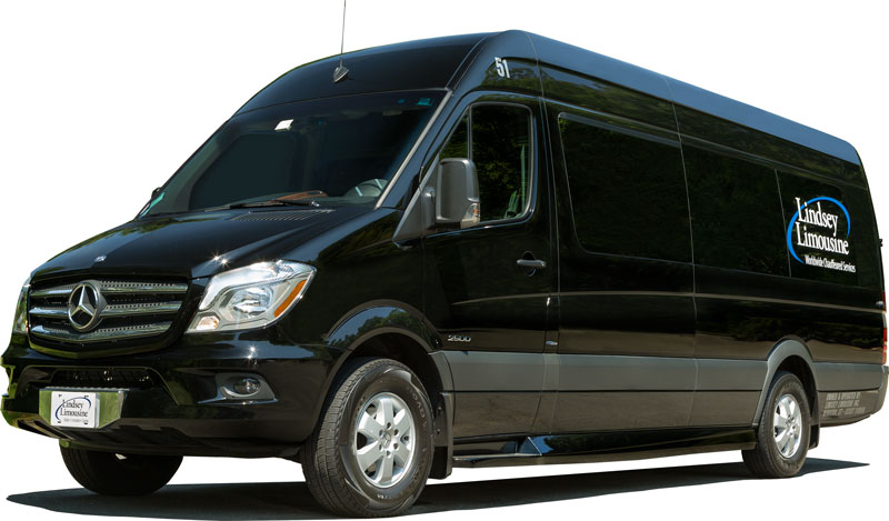 Black Van Angled